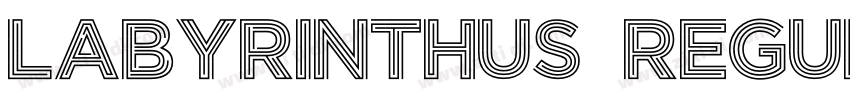 LABYRINTHUS REGULAR字体转换